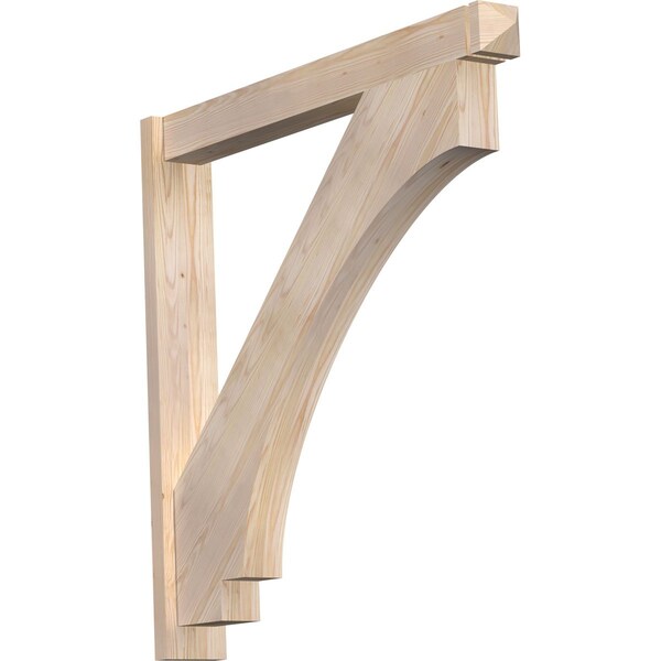 Ekena Millwork Imperial Smooth Arts and Crafts Outlooker, Douglas Fir, 5 1/2"W x 42"D x 42"H OUT06X42X42IMP03SDF - main